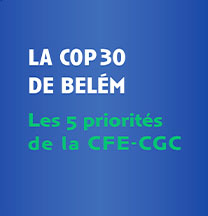 La COP 30 de Belém : les 5 priorités de la CFE-CGC